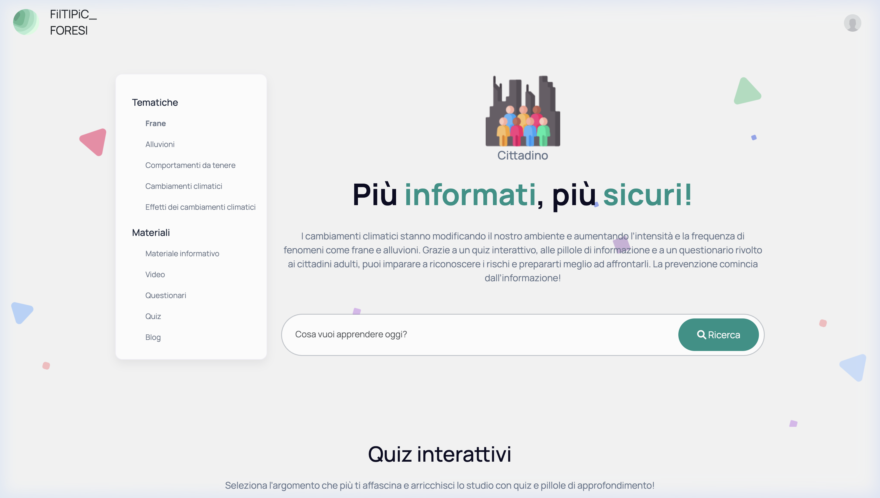 Dashboard del Cittadino